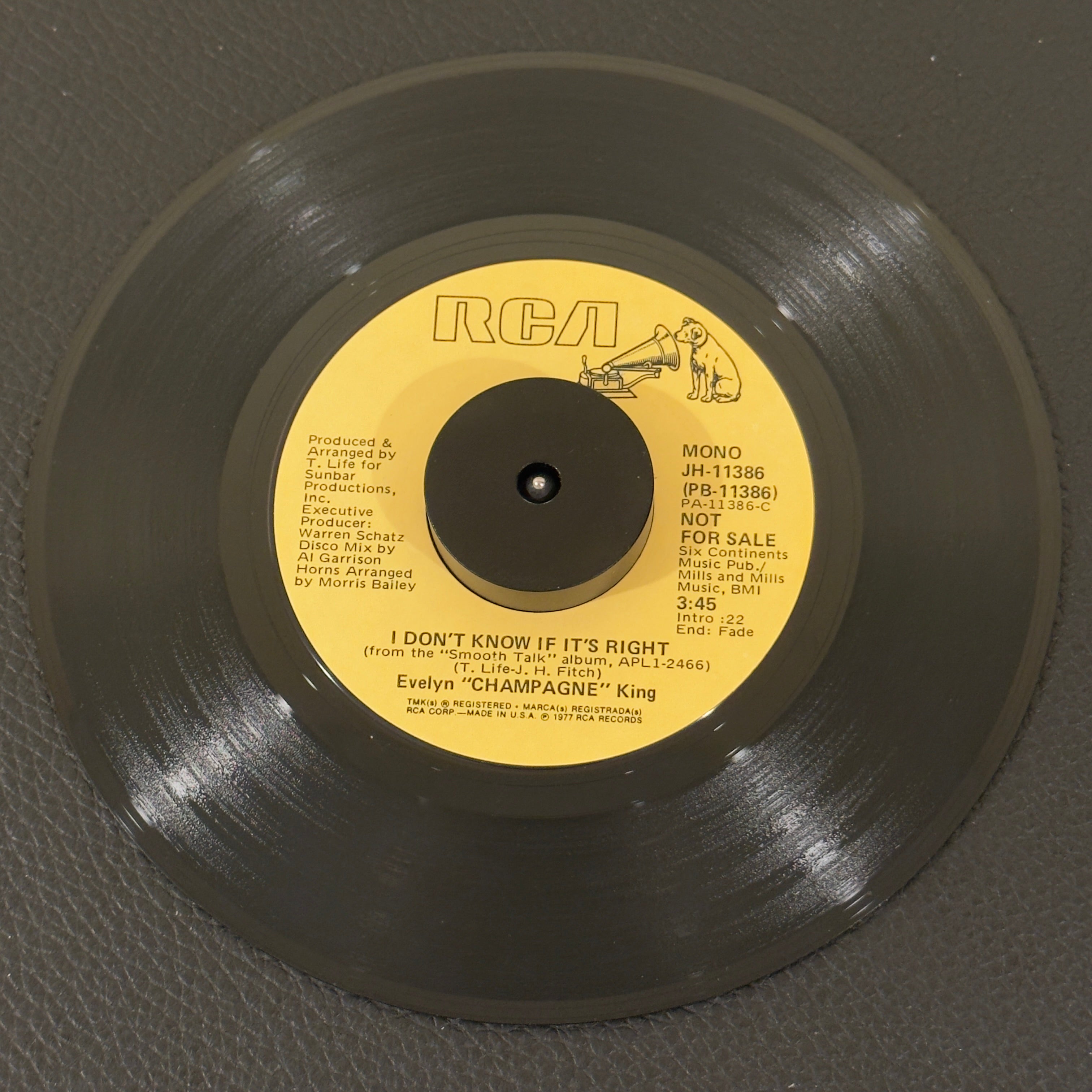 King, Evelyn "Champagne" - I Don't Know If It's Right / I Don't Know I