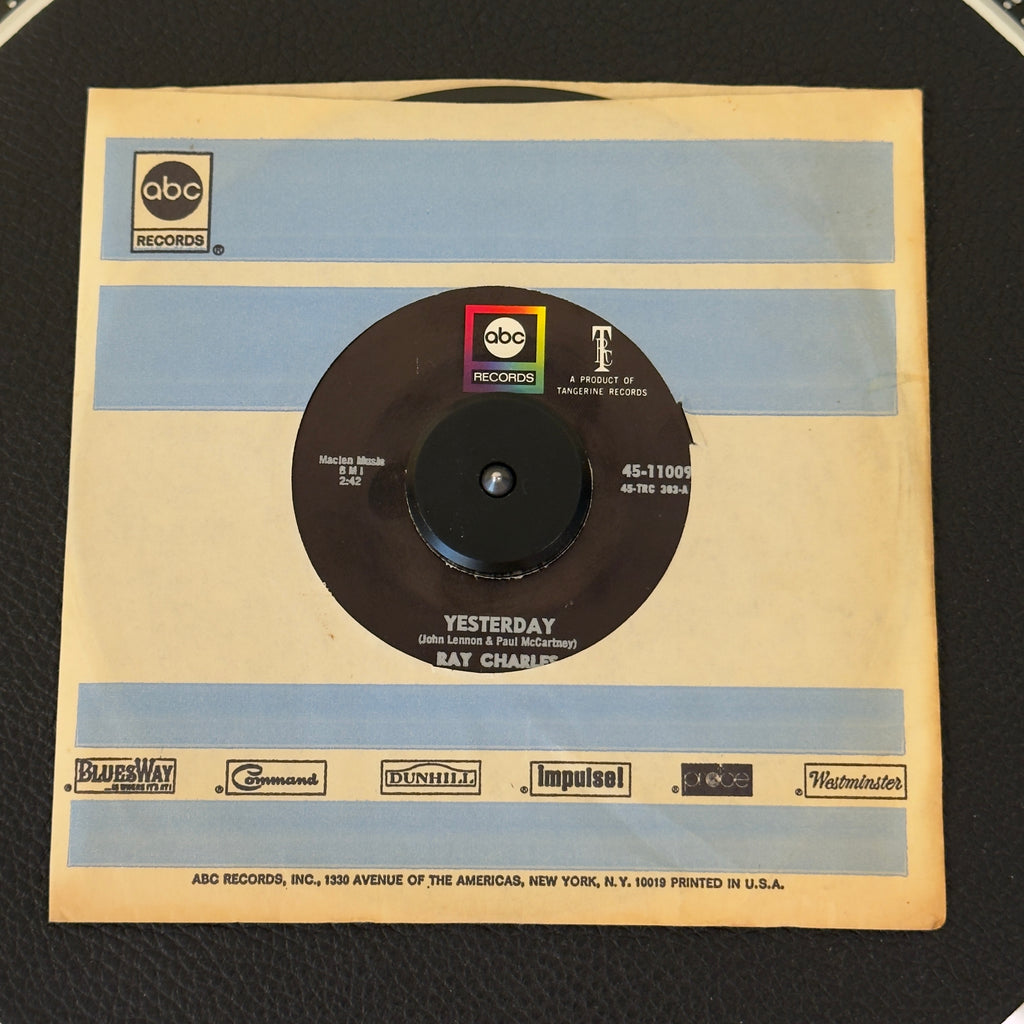 Charles, Ray - Yesterday / Never Had Enough Of Nothing Yet