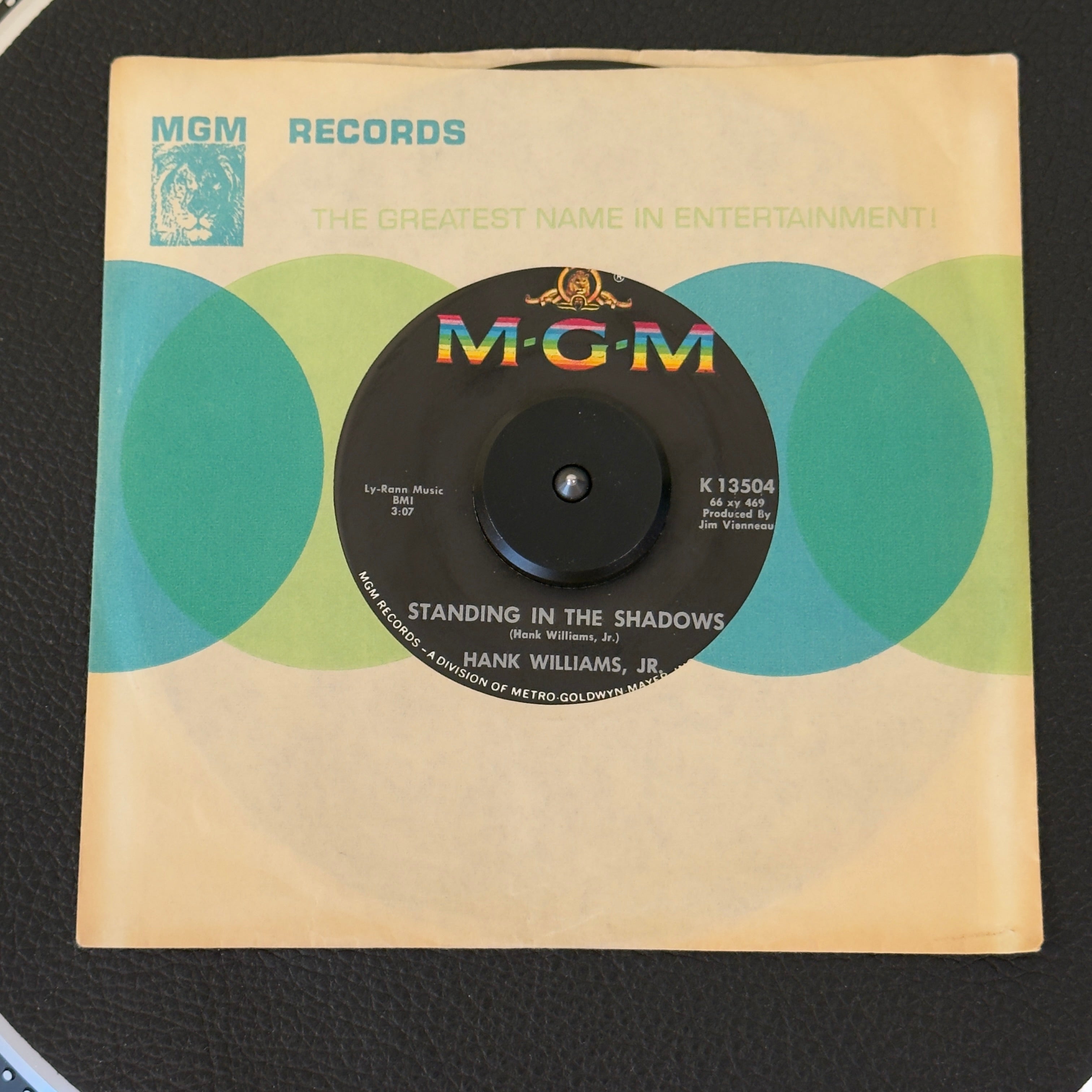 Williams Jr, Hank - Standing In The Shadows / It's Written All Over Yo