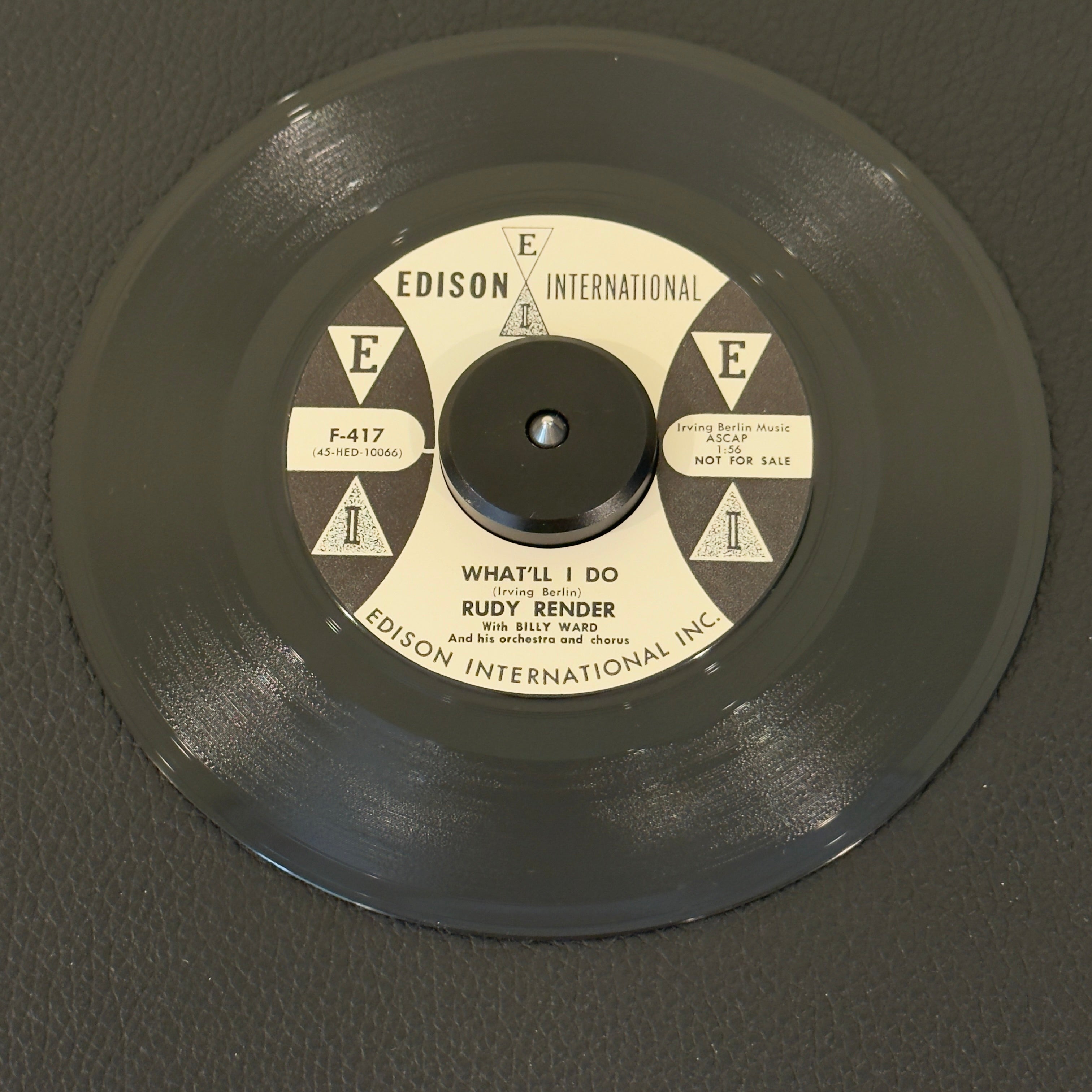 Render, Rudy - To You, My Love / What'll I Do