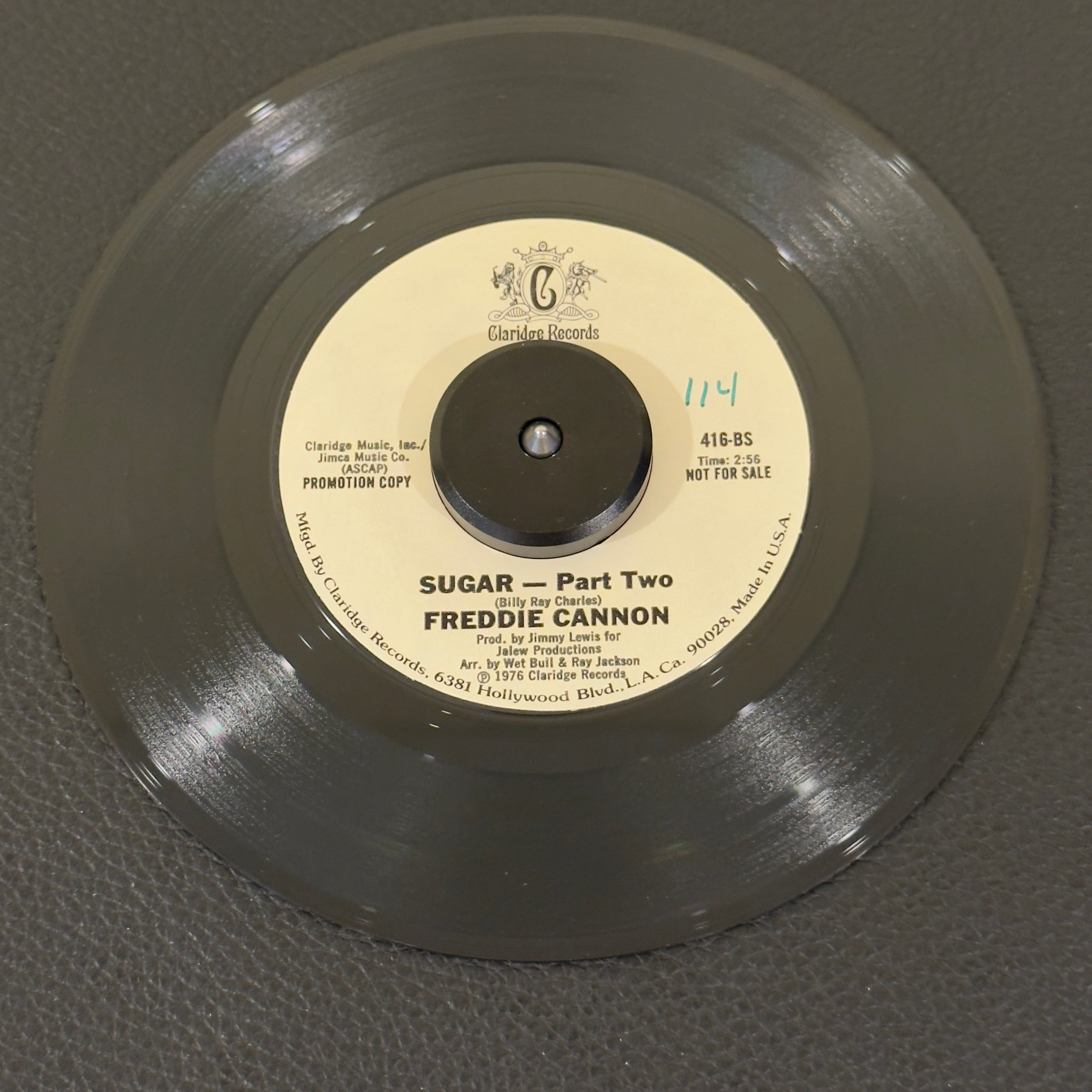 Cannon, Freddie - Sugar / Sugar (Part Two)