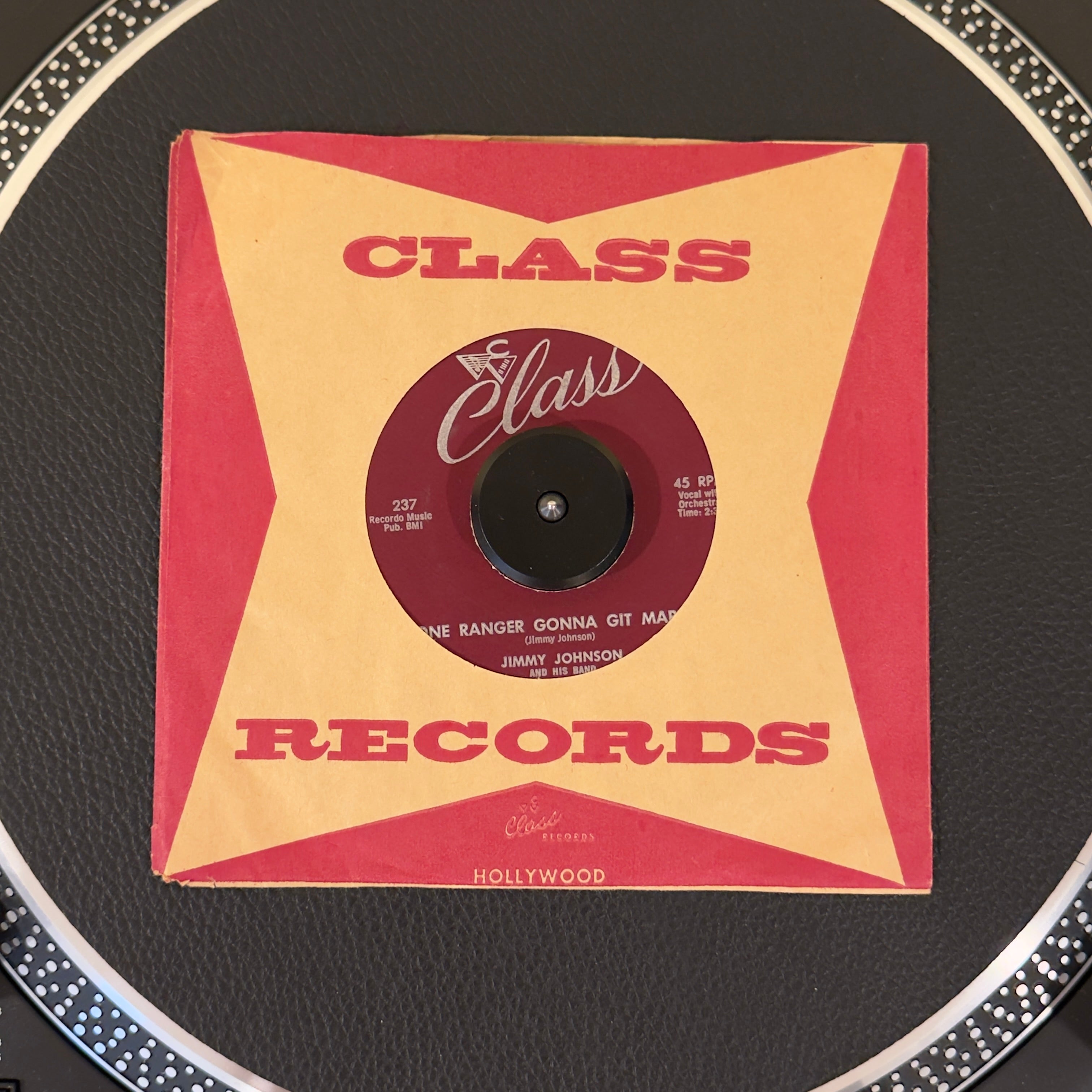 Johnson, Jimmy and His Band - Lone Ranger Gonna Git Married / Cool Coo