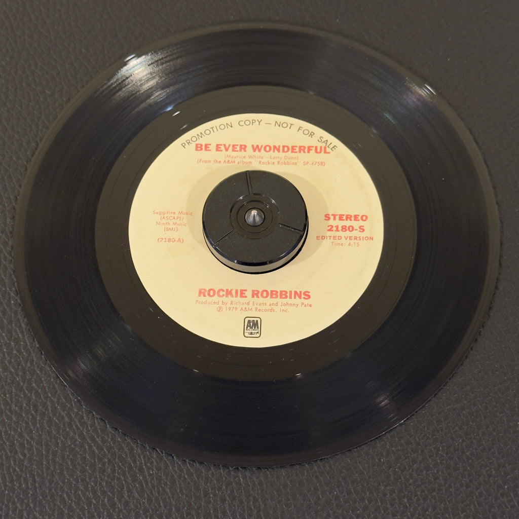7" vinyl record by Robbins, Rockie featuring "Be Ever Wonderful/If Ever I Lose You", released on A&M Records (2180-S), in VG (Very Good) condition, classic analog collectable for turntable playback. Promo Copy!  Original A&M sleeve included.