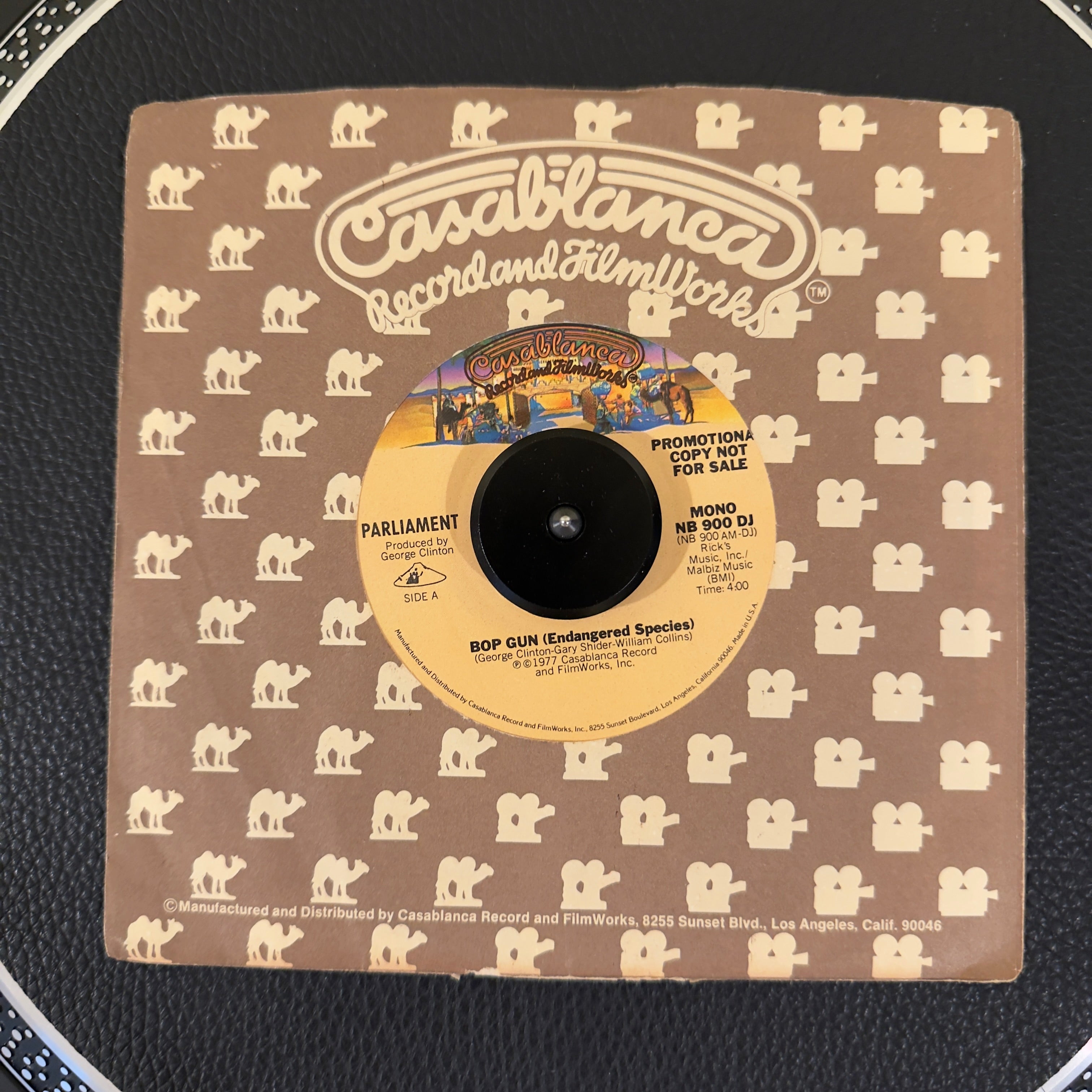 Parliament - Bop Gun (Endangered Species) Mono