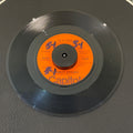 7" vinyl record by Strong, Barrett featuring "Is It True/Anywhere", released on Capitol Records (4052), in VG+ (Very Good Plus) condition, classic analog collectable for turntable playback. Rare orange label!  Includes original Capitol sleeve.  Writing on one side of label.