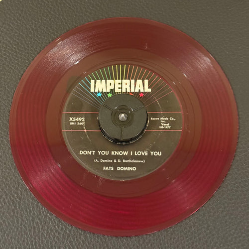 Fats Domino - Yes, My Darling / Don't You Know I Love You